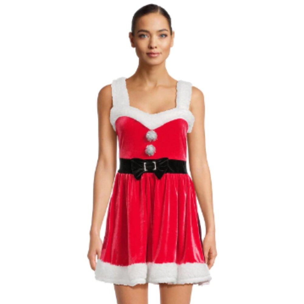 NWT No Boundaries Juniors Santa Dress